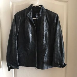 Leather jacket